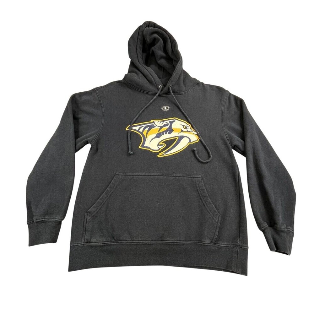 Nashville Predators Hoodie Mens Small NHL Old Time Sports Pullover Sweatshirt